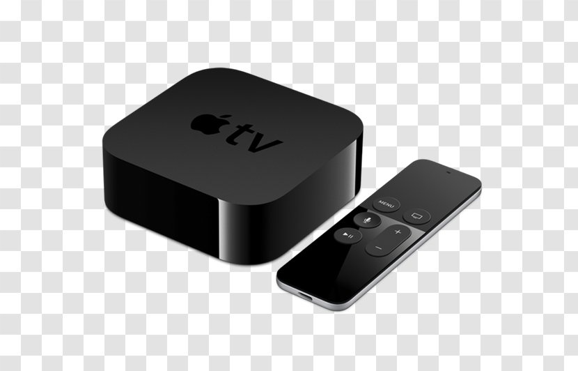 Apple TV (4th Generation) Television 4K - Digital Media Player Transparent PNG