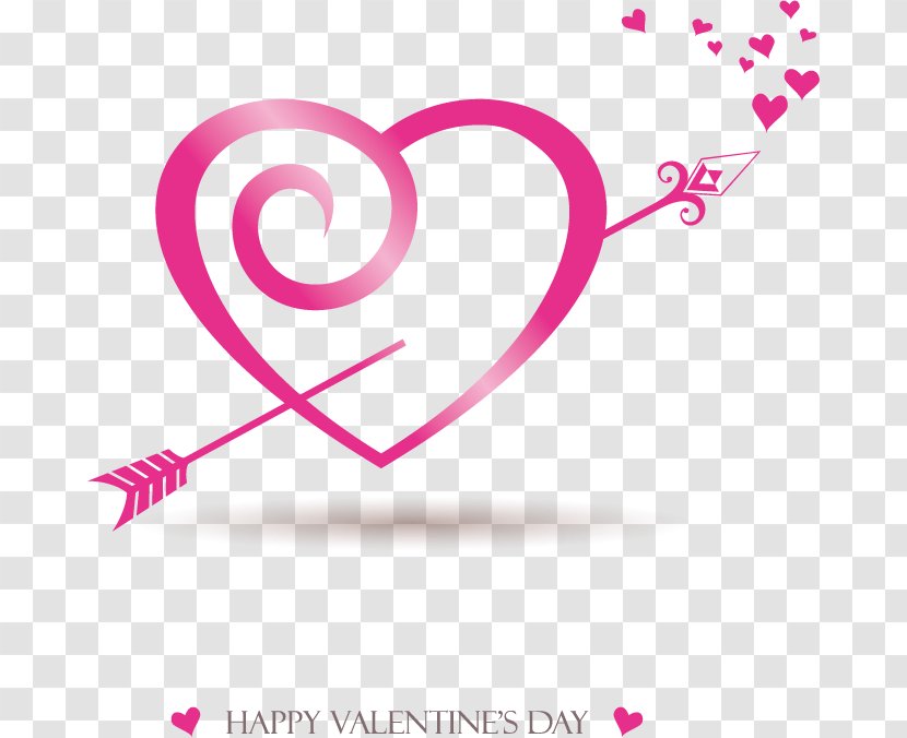 Valentines Day Heart Clip Art - Pink Transparent PNG