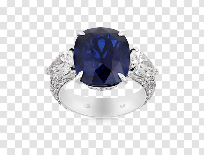 Sapphire Silver Diamond Product - Jewellery - Platinum Ring Transparent PNG