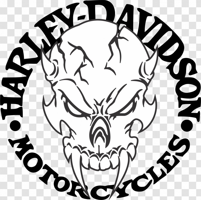 Wisconsin Harley-Davidson Motorcycle Logo - Cartoon Transparent PNG