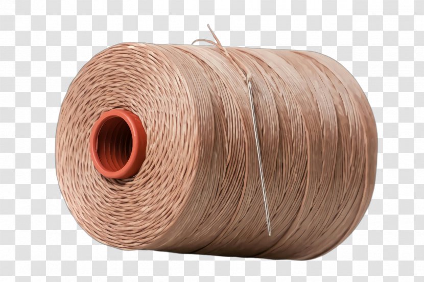Wool Twine Thread Textile Beige Transparent PNG
