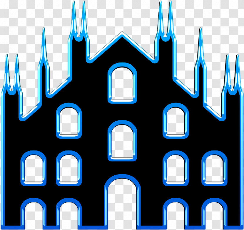 Milan Cathedral Icon Monuments Icon Milan Icon Transparent PNG