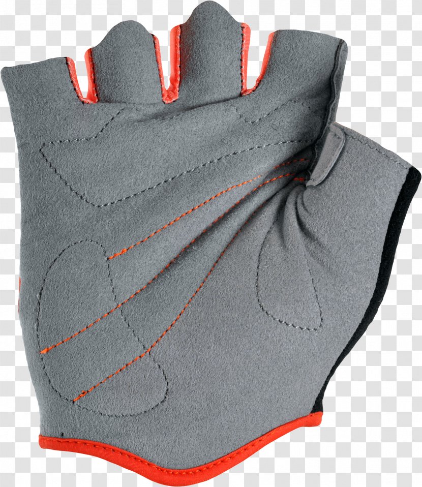 Cycling Glove Bicycle Palm - Orange Slovensko Transparent PNG