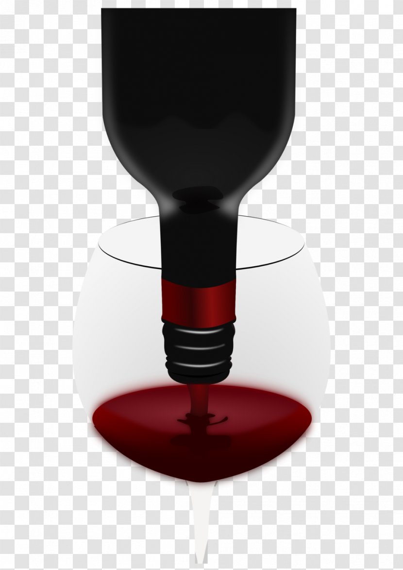 Red Wine Beer Clip Art - Tableware Transparent PNG