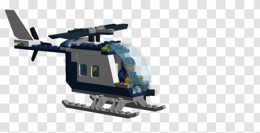 Television Helicopter Rotor Building Room - Lego City - Buildings Transparent PNG