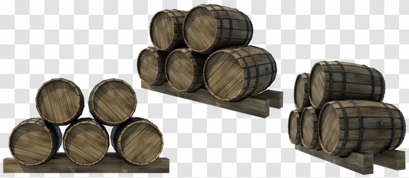 Wood Barrel Oak Stave - 3d Rendering - Wooden Transparent PNG