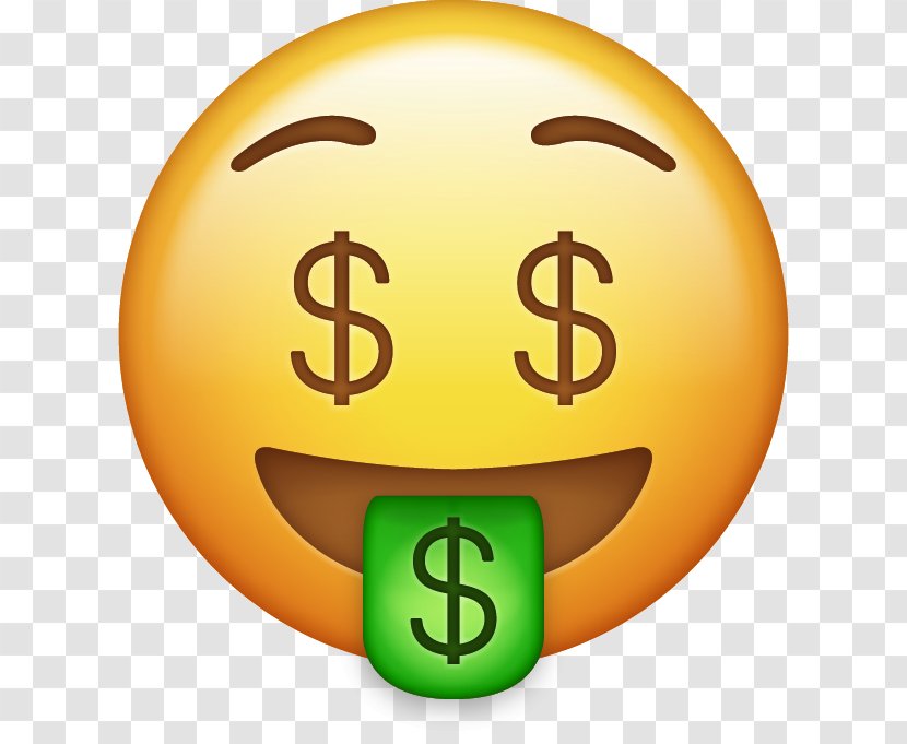 Emoji Money Bag Emoticon - Keep On Carving Transparent PNG