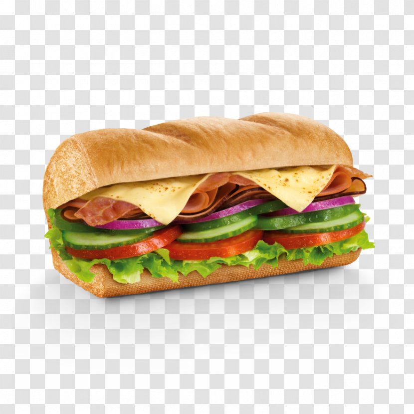 Cheeseburger Submarine Sandwich Hamburger Breakfast Ham And Cheese - Meat - Bacon Transparent PNG