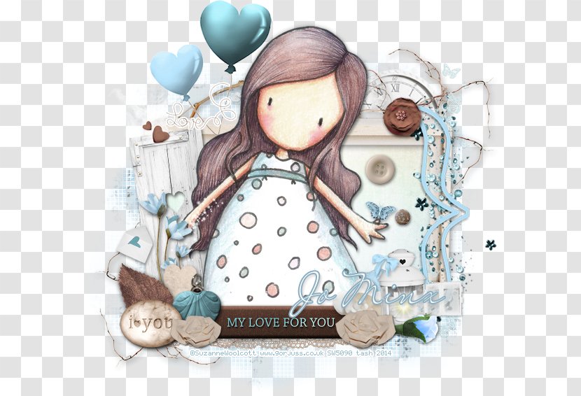 Animated Cartoon Santoro London - Love Is Sweet Transparent PNG