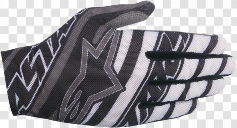Alpinestars Glove Motorcycle Leather Motocross - Protective Gear In Sports Transparent PNG