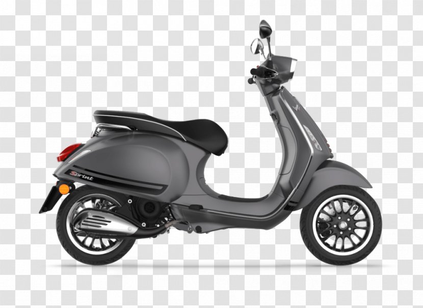 Scooter Vespa Sprint Motorcycle Suspension Transparent PNG