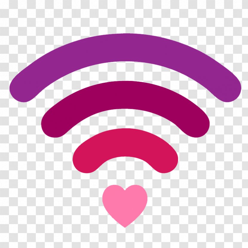 Wi-Fi Vector Graphics Love Royalty-free Clip Art - Purple - Picsart Photo Studio Transparent PNG