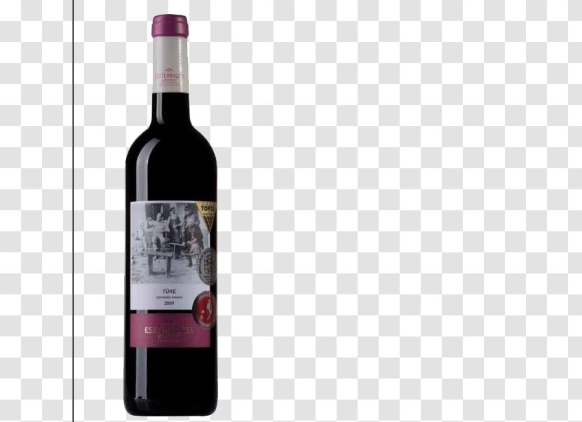 Red Wine Cabernet Franc Sauvignon Blaufrxe4nkisch - Shiraz - A Bottle Of Transparent PNG