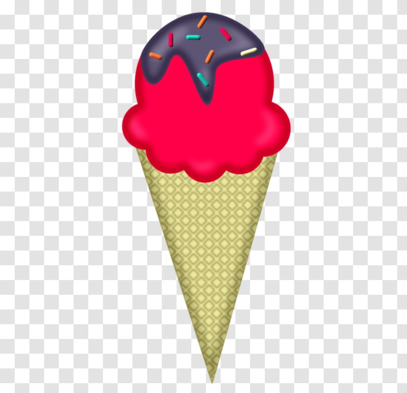 Ice Cream Cone Milkshake Fruit - Drink - Red Cones Transparent PNG