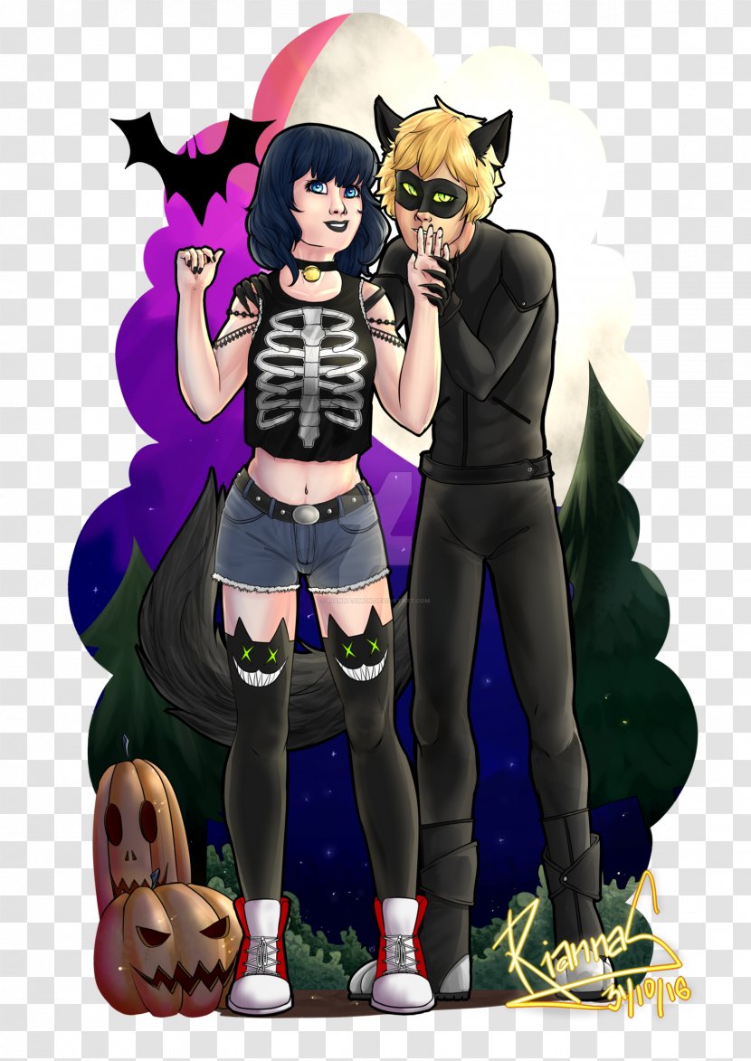 Adrien Agreste Halloween Drawing Episodi Di Miraculous - Frame - Le Storie Ladybug E Chat NoirLadybug Transparent PNG