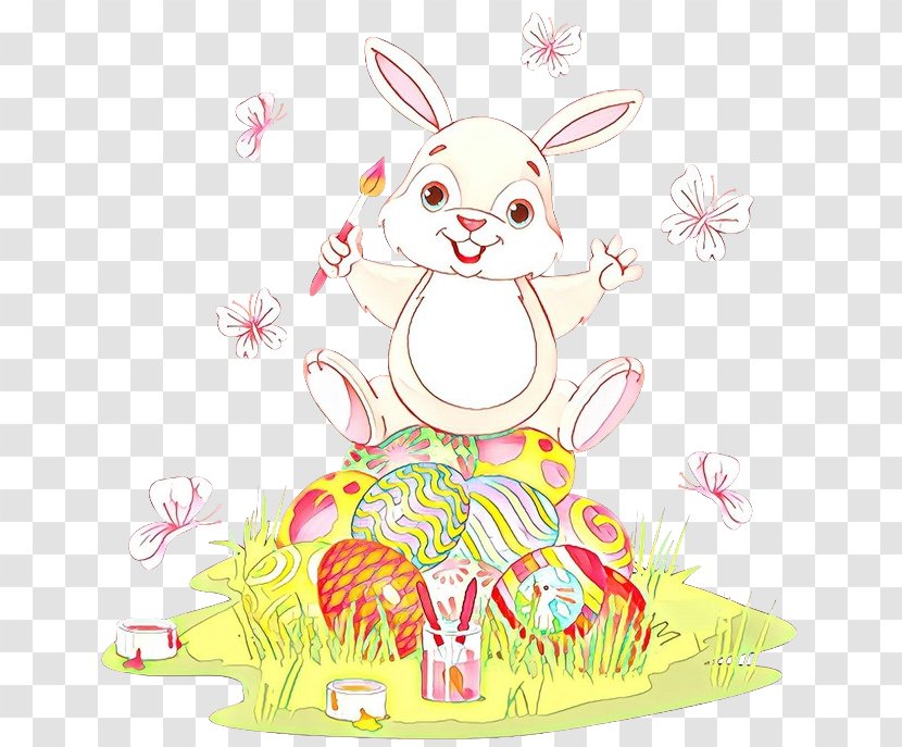 Domestic Rabbit Easter Bunny Hare Clip Art - Animal Figure Transparent PNG