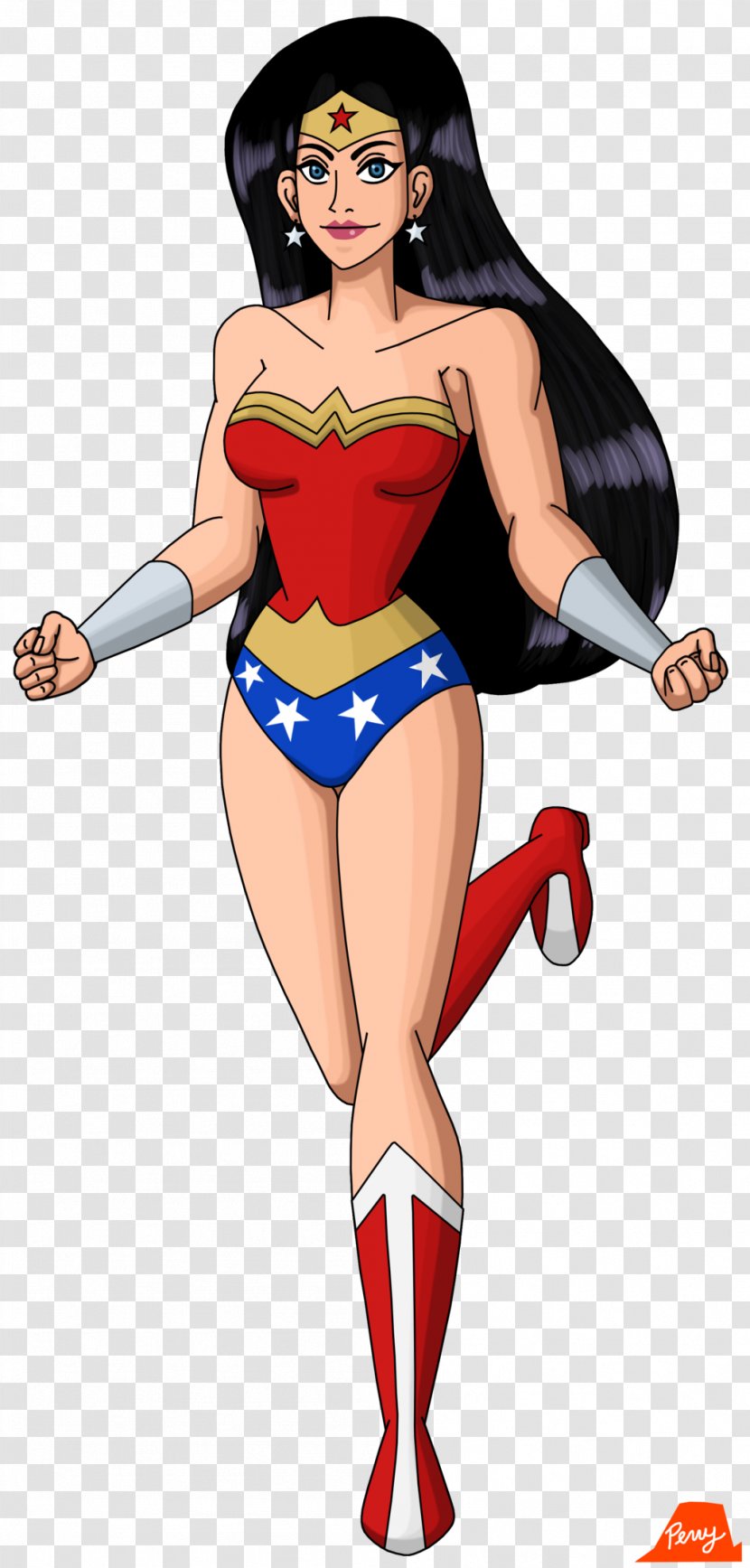 Diana Prince Superman Wonder Woman Cartoon Superhero - Tree Transparent PNG
