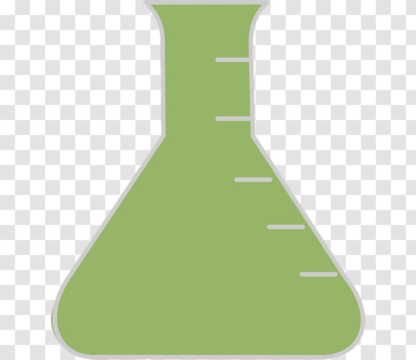 Erlenmeyer Flask Laboratory Flasks Beaker Chemistry - Drawing Transparent PNG