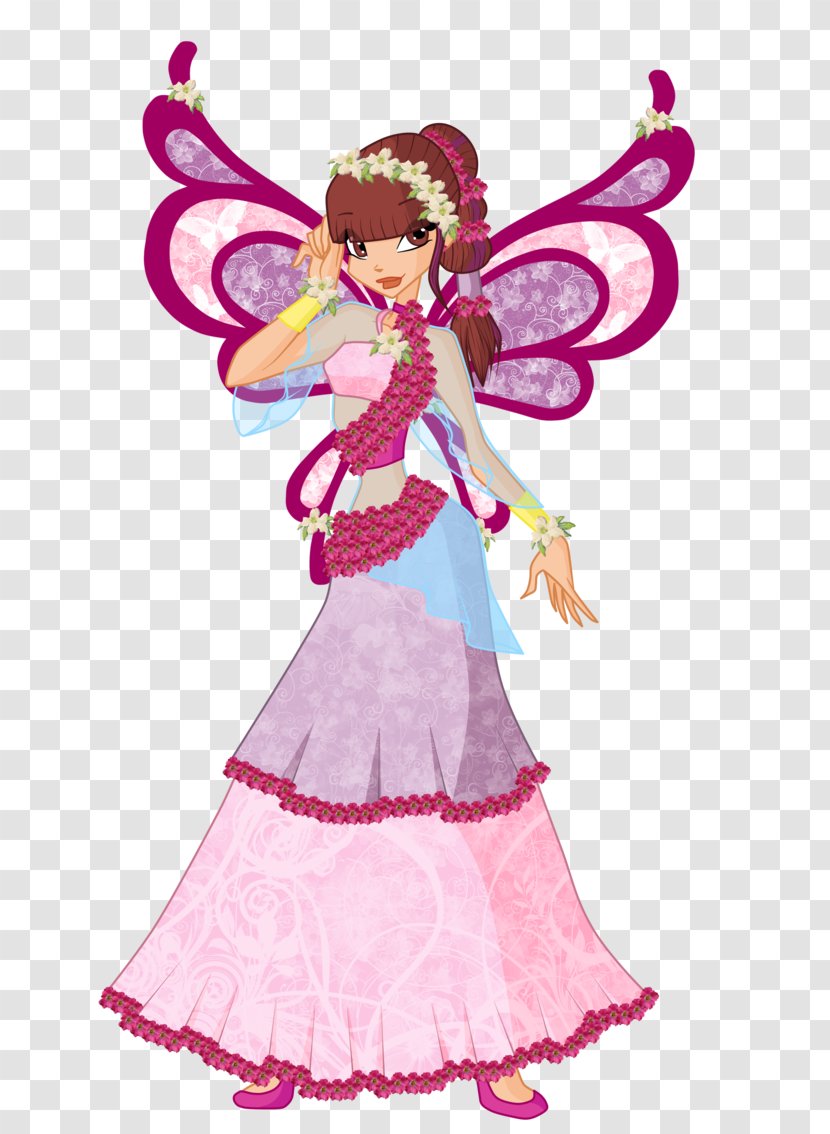 Fairy Tecna DeviantArt Butterflix - Silhouette Transparent PNG