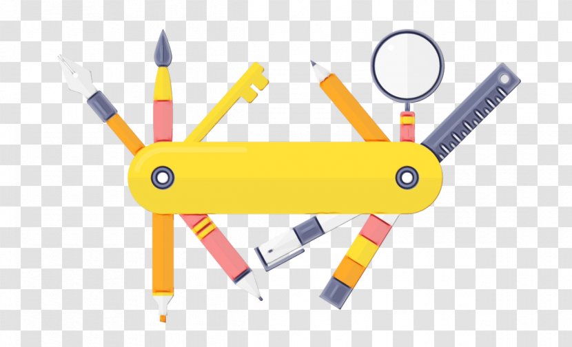 Yellow Line Font Clip Art Logo Transparent PNG