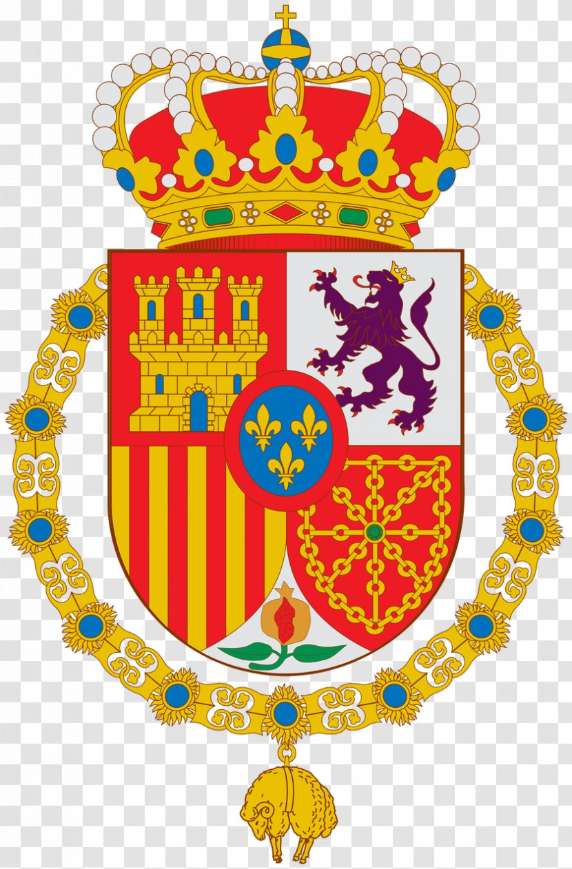 King Crown - Felipe Vi Of Spain - Emblem Crest Transparent PNG