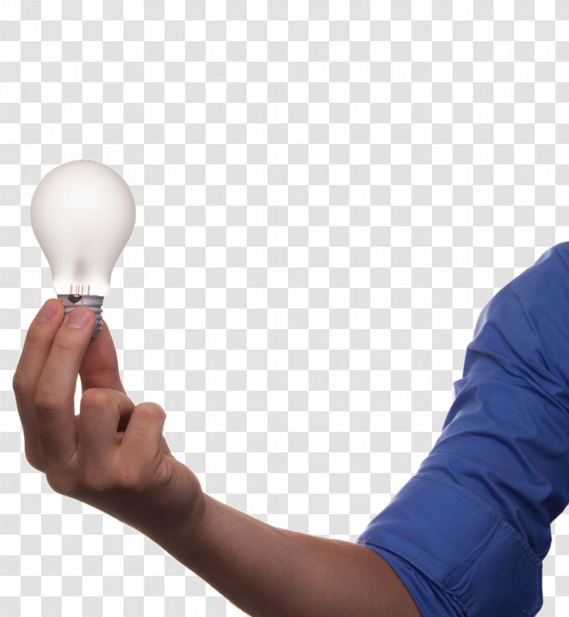 Thought For The Day Meaning Hindi English - Arm - Holding A Light Bulb Transparent PNG