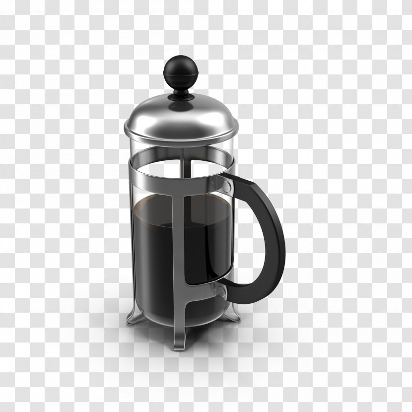 Coffeemaker Kettle French Press Mug - Coffee Maker Transparent PNG