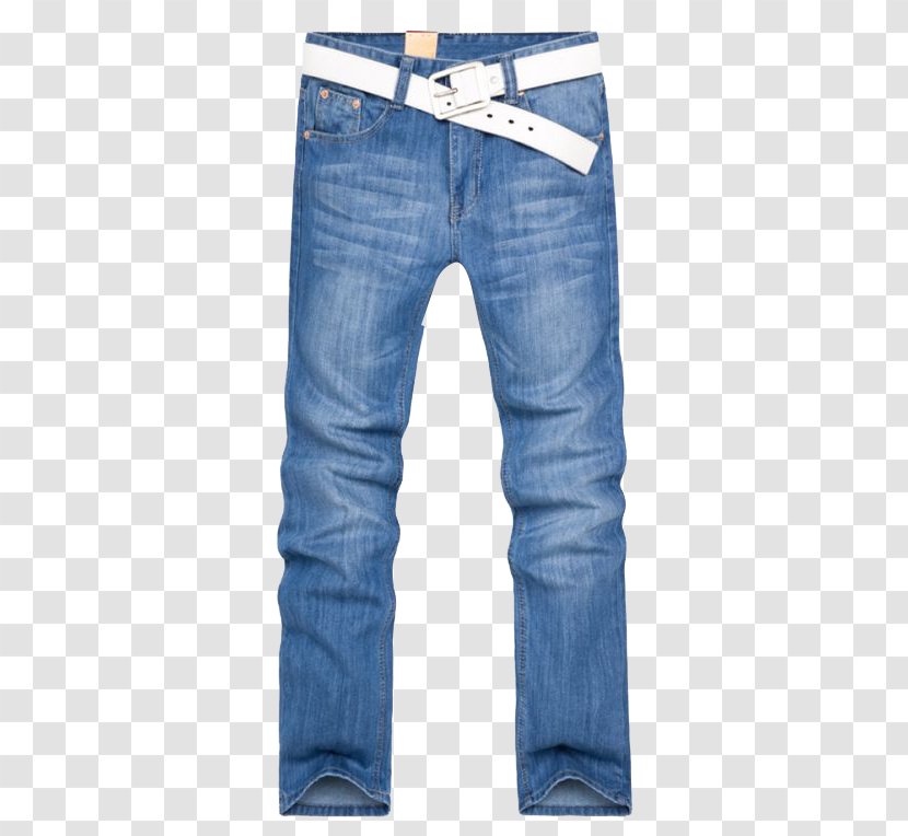 Jeans Blue Denim Trousers Levi Strauss & Co. - Pocket - Light Transparent PNG
