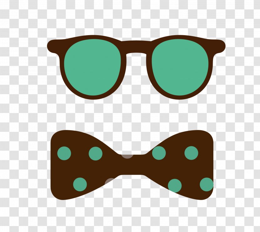 Sunglasses Bow Tie Necktie - Vision Care Transparent PNG