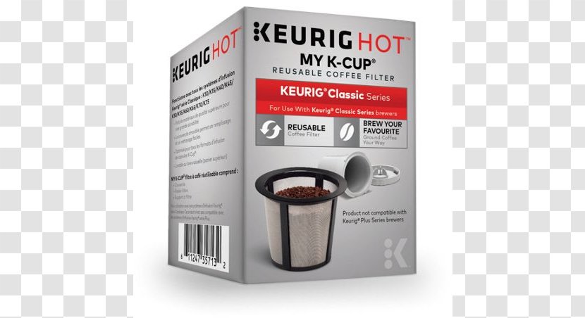 Single-serve Coffee Container Keurig Espresso Filters - Brewed - Filter Transparent PNG