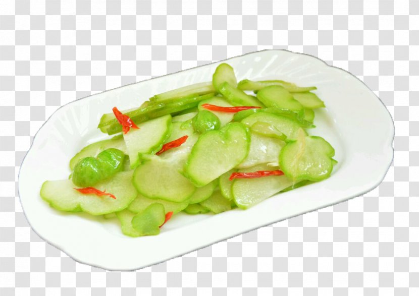 Chayote Melon Stir Frying Vegetable Nutrition - Zucchini - Hot Fried Gourd Pieces Transparent PNG