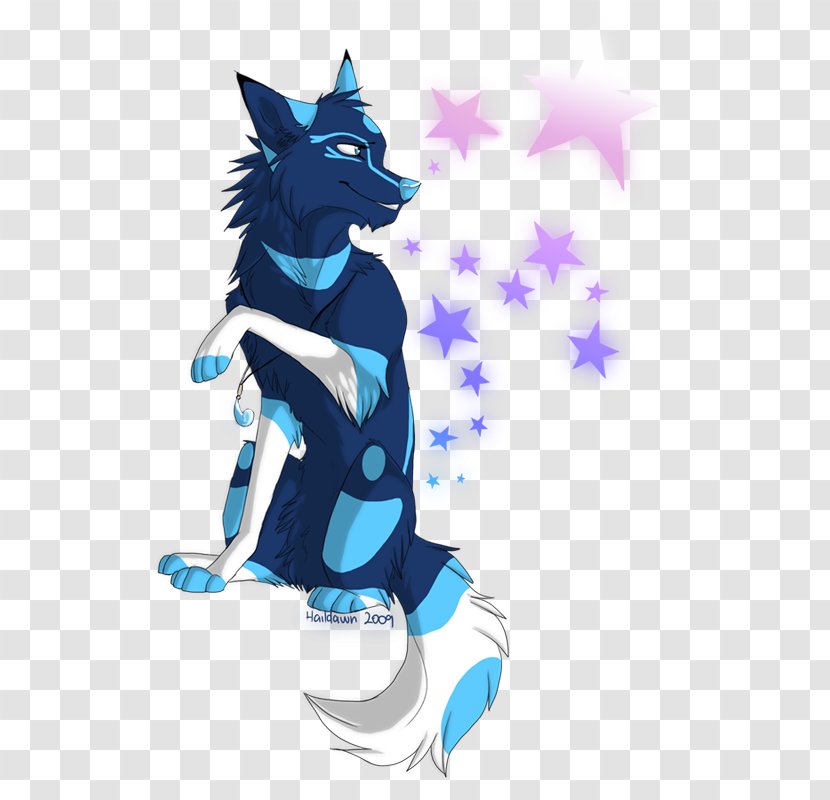 Canaan Dog Arctic Wolf Drawing Black Funny Animal - Tree - BLUE WOLF Transparent PNG