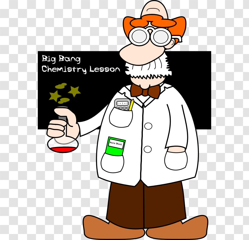 Student Professor Teacher Chemistry Clip Art - Education - Cartoon Science Pictures Transparent PNG