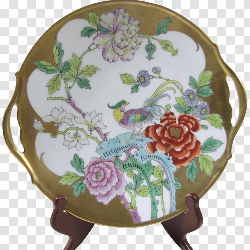 Tableware Platter Ceramic Plate Porcelain - Hand-painted Cake Transparent PNG