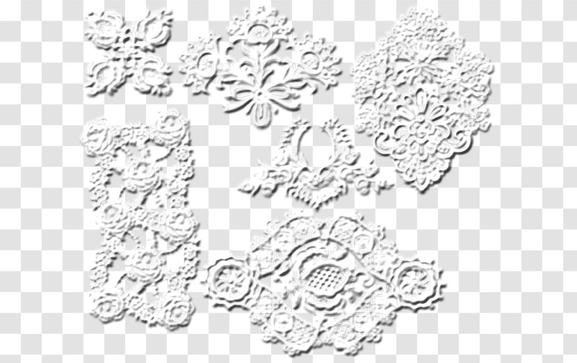 Image Save As Doilies Adobe Photoshop - Black - Lace Transparent PNG