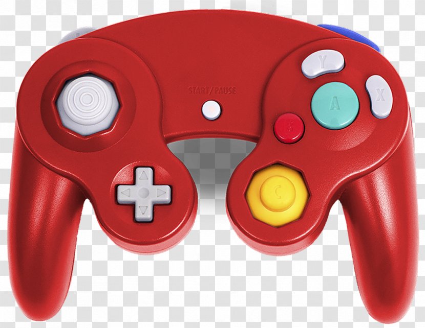 GameCube Controller Wii Nintendo Switch 64 - All Xbox Accessory - Mix Colour Red Transparent PNG