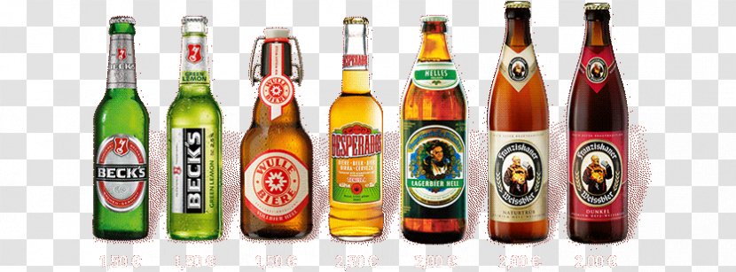 Wheat Beer Beck's Brewery Liqueur Bottle - Weissbier - Drink Bar Transparent PNG