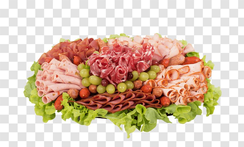 Lunch Meat Delicatessen German Cuisine Salad Charcuterie - Bologna Sausage Transparent PNG