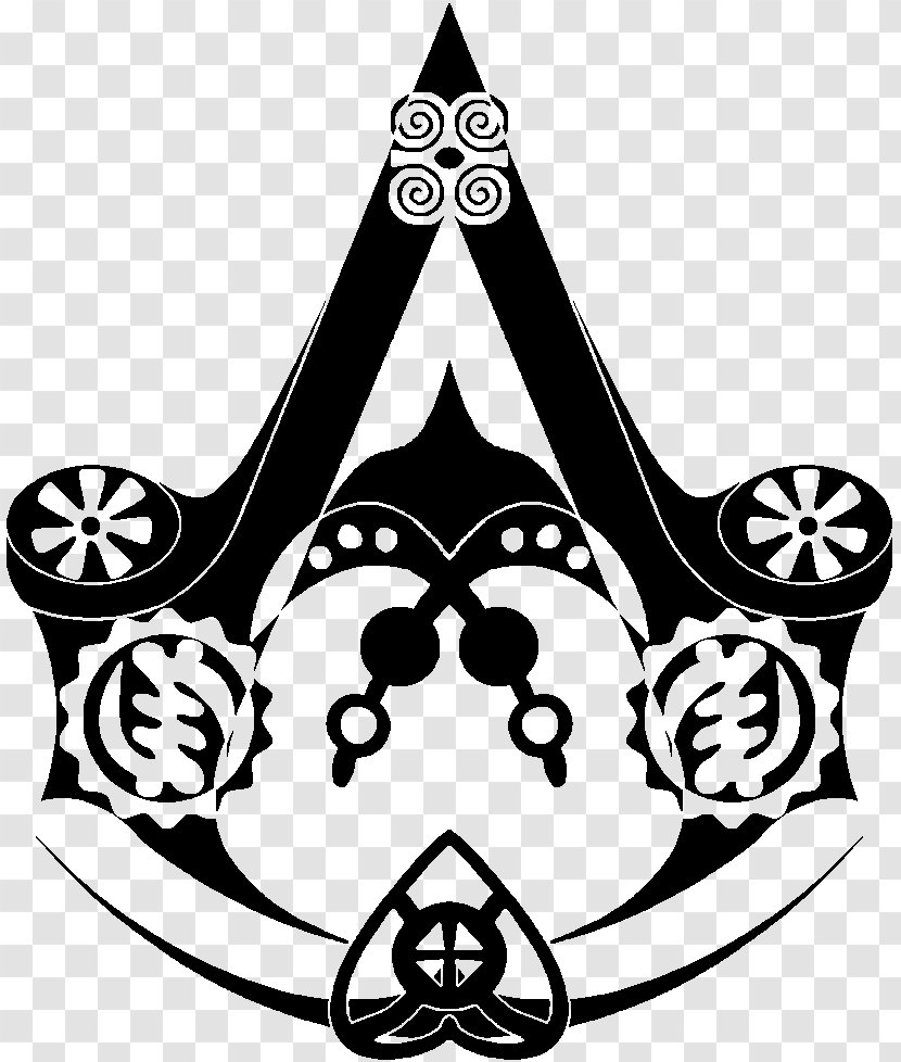 Assassin's Creed: Brotherhood Assassins Symbol Meaning - Monochrome Photography - Muslim In Egypt Transparent PNG