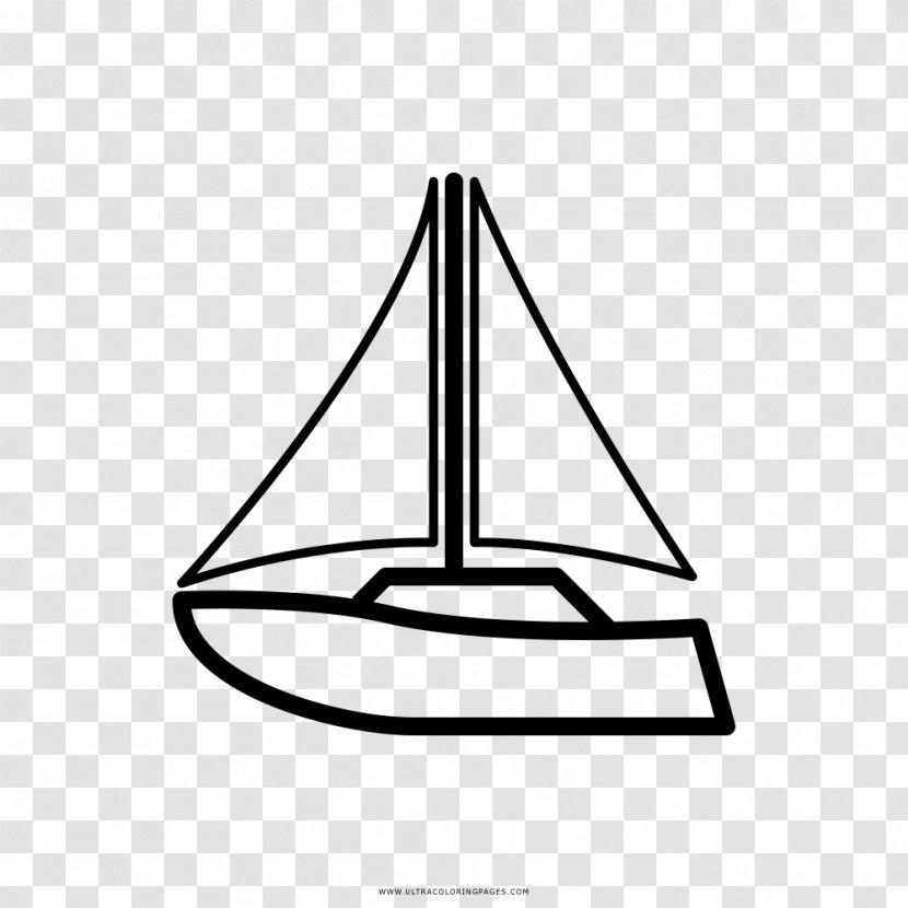 Sailing Ship Drawing Coloring Book Sailboat - Symbol - Sail Transparent PNG