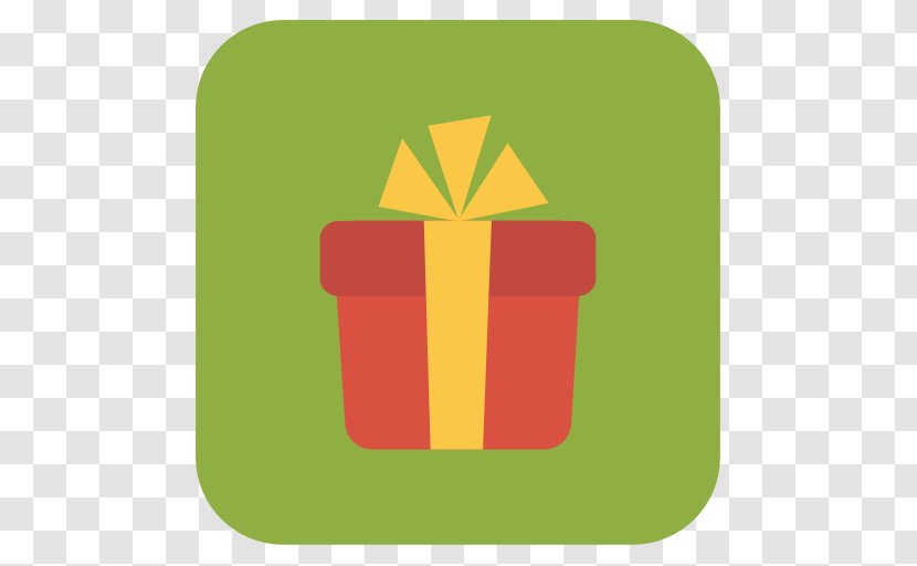 Grass Leaf Symbol Yellow - Gift Transparent PNG