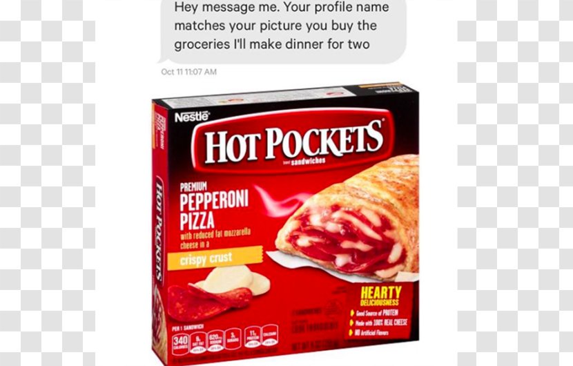 Pizza Meatball Hot Pockets Pepperoni Sandwich - Brand Transparent PNG