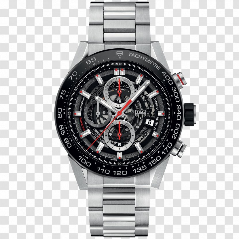 TAG Heuer Carrera Calibre 16 Day-Date Watch Jewellery Chronograph - Tag Connected Transparent PNG
