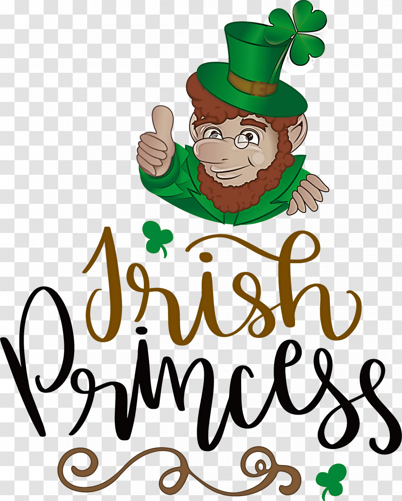 Irish Princess Saint Patrick Patricks Day Transparent PNG