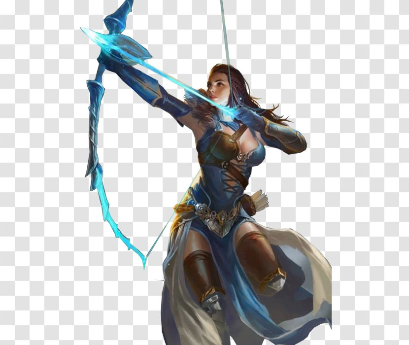 The Woman Warrior Figurine Legendary Creature - Arcane Transparent PNG