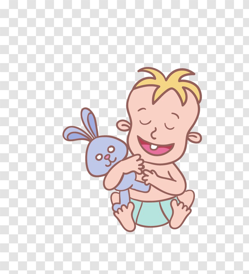Infant - Watercolor - Cartoon Baby Transparent PNG