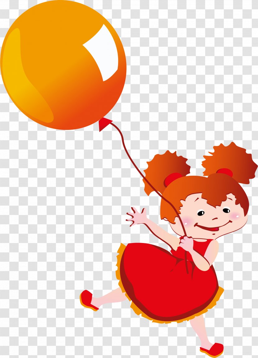 Paper Balloon Child Clip Art - Flower Transparent PNG