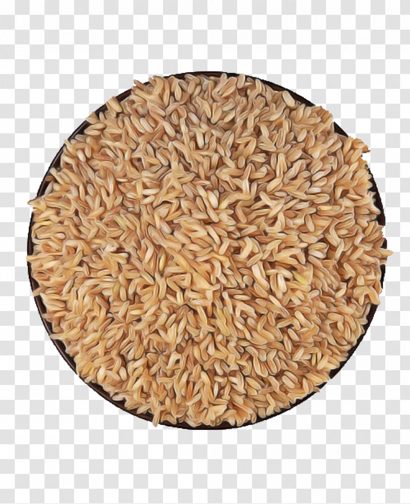 Wheat Cartoon - Brown Rice - Food Grain Ingredient Transparent PNG
