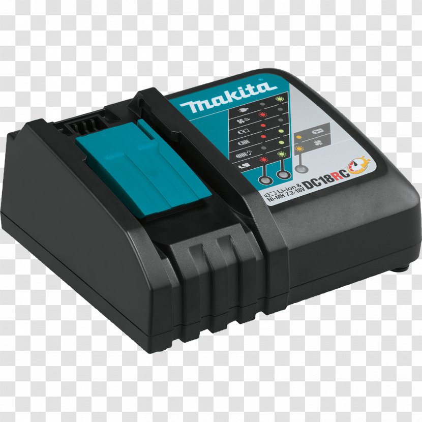 Battery Charger Makita Lithium-ion Power Tool - Electric - Unplug Transparent PNG