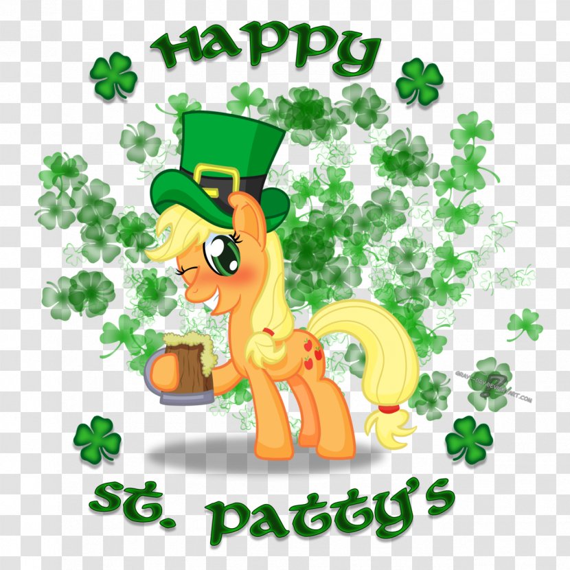 Vertebrate Horse Animal Clip Art - Grass - St Patty's Day 2019 Transparent PNG